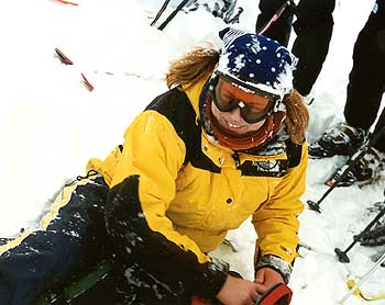 Britta unser Schneehschen