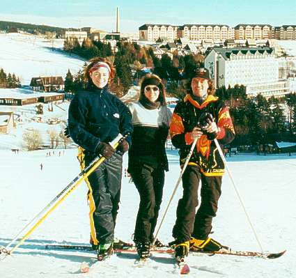 Britta, Verena und Charles