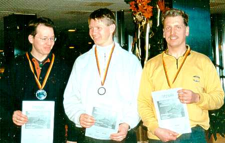 Die Sieger: Andree Stieler, Alexander Julier, Frank Schmidt